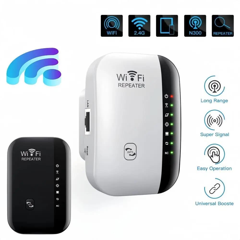 300Mbps WiFi Repeater Signal Booster 802.11N Wireless Amplifier Extender — image 2