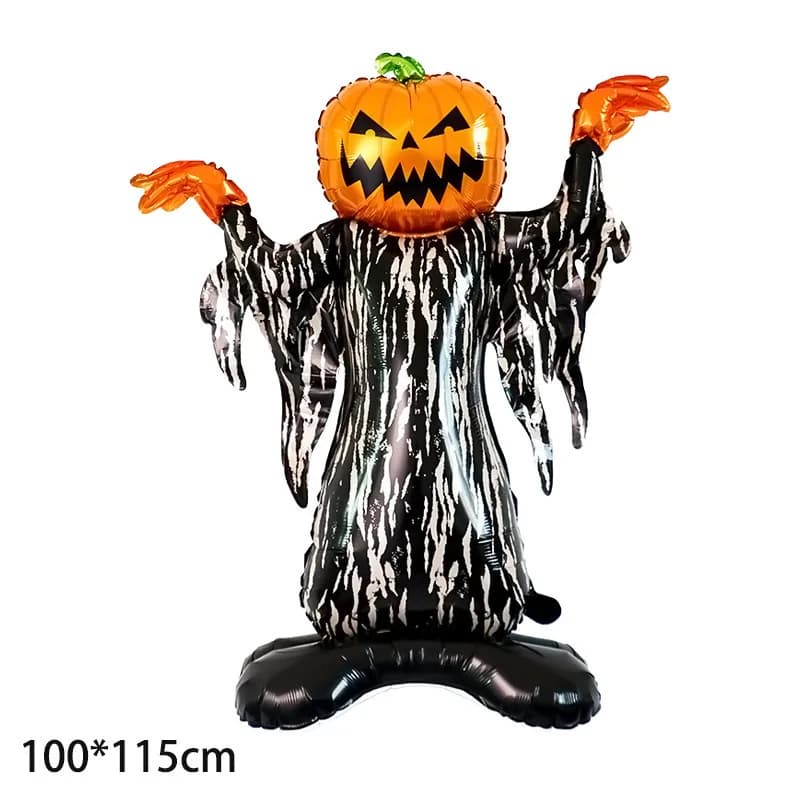 Halloween Aluminium Foil Balloons Bat Pumpkin Ghost Monster Party Large — image 8