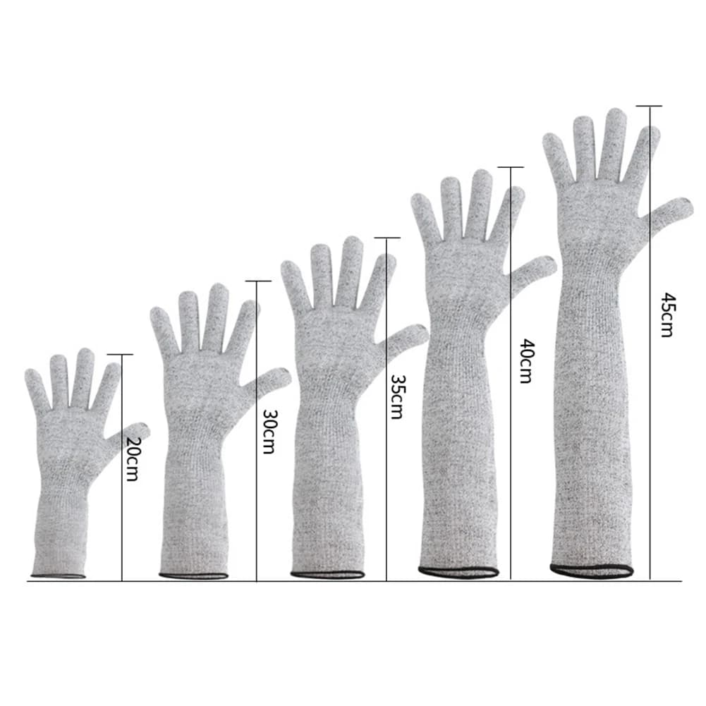 Cut Resistant Arm Sleeve Level 5 HPPE Breathable Food Grade 1 Pc — image 6