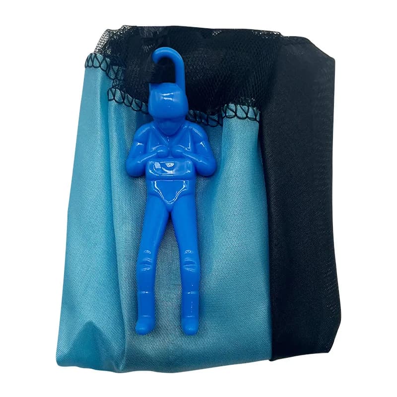 Hand Throwing Parachute Toy with Mini Soldier Outdoor Game Funny Kids — image 6