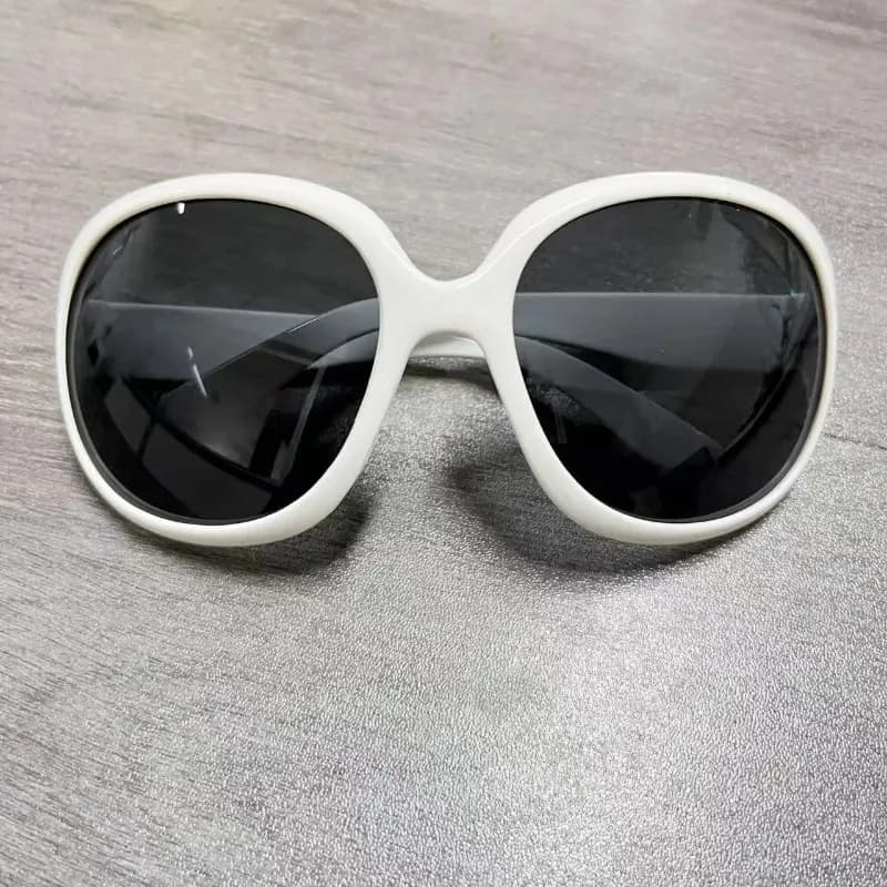 Women's Large Frame Circular Sunglasses New UV400 Fashion Sun Glasses Shape Lady — image 2
