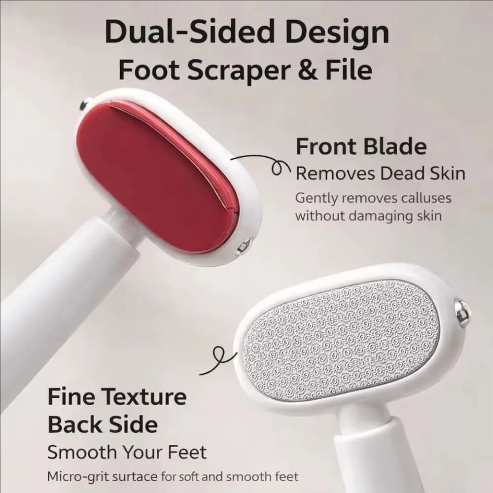 2-in-1 Dual-Sided Pedicure Foot File Callus Remover Dead Skin Grater — image 3