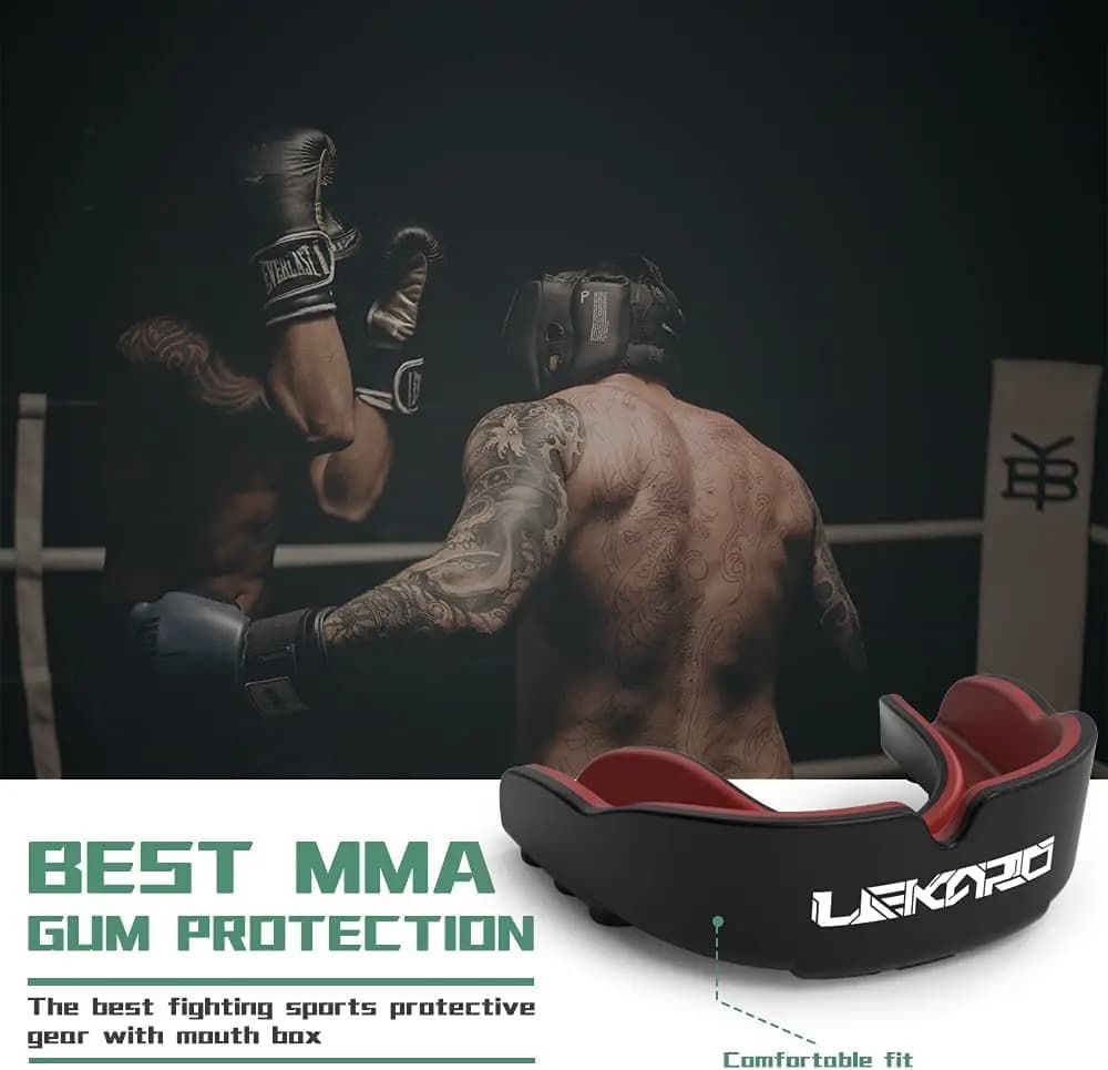 Sports Mouthguard Boxing Muay Thai MMA Teeth Protection New Adult Fighting Rugby — image 4