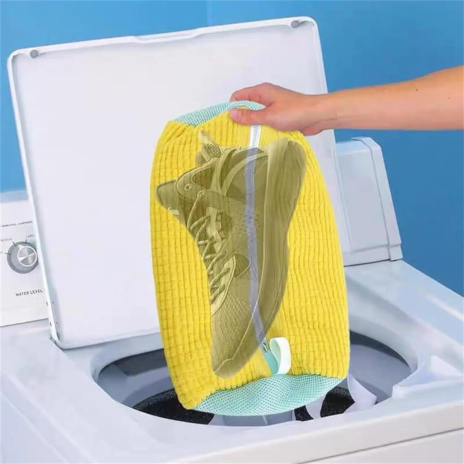 Shoe Washing Bag Cotton Laundry Net Anti-Deformation Organiser — image 4