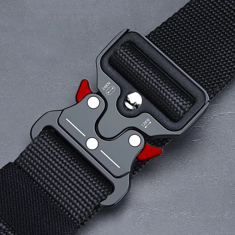 Tactical Sports Belt Quick Release Buckle Men's Outdoor Training Belt — image 2
