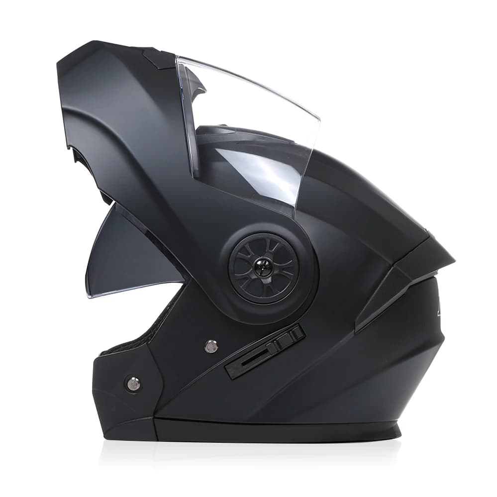 Flip Up Modular Full Face Motorcycle Helmet with Removable Liner — image 13