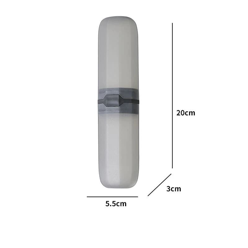 Portable Toothbrush Toothpaste Holder Case Travel Camping Storage Box — image 14