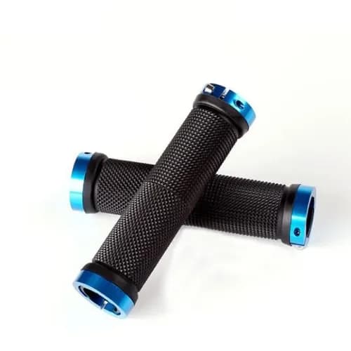 Mountain Bike Grips Lock On Rubber Soft Non-slip Waterproof New 2PCS Bicycle MTB — image 10