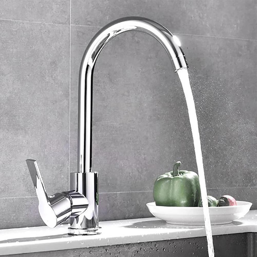 Kitchen Faucet Pull Out Mixer Single Handle Hot Cold Water Tap New Two Function — image 2