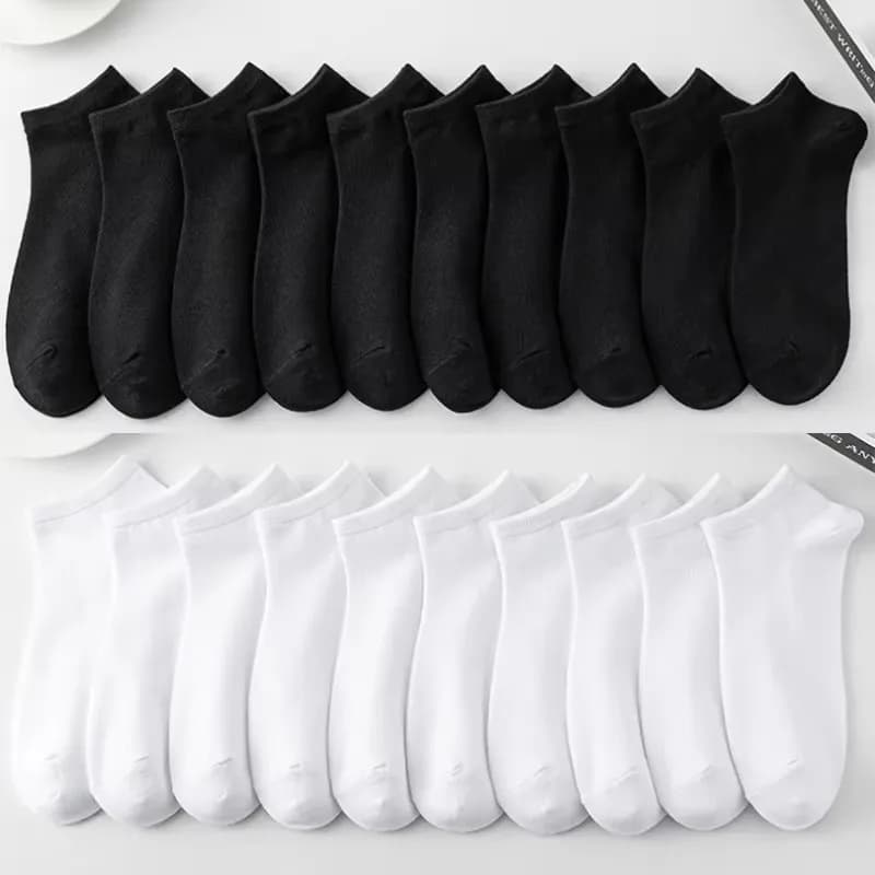 Invisible Boat Socks Women Men Low Cut Non-Slip Silicone No-Show 30 Pairs — image 18