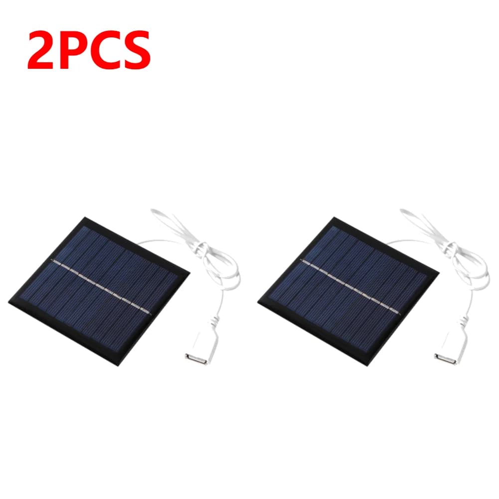 Solar Panel 5.5V 1W 180mA USB Mini DIY Solar System Battery Charger New 10PCS UK — image 8