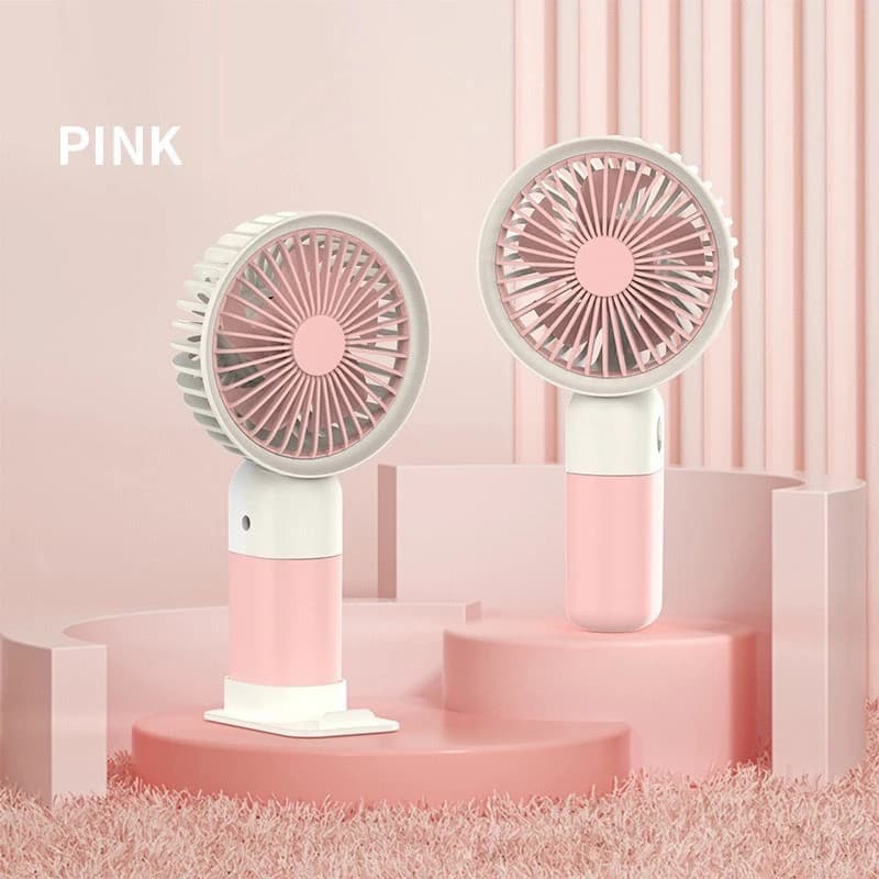 Portable Silent Charging Desk Fan with Phone Holder Rechargeable — image 9