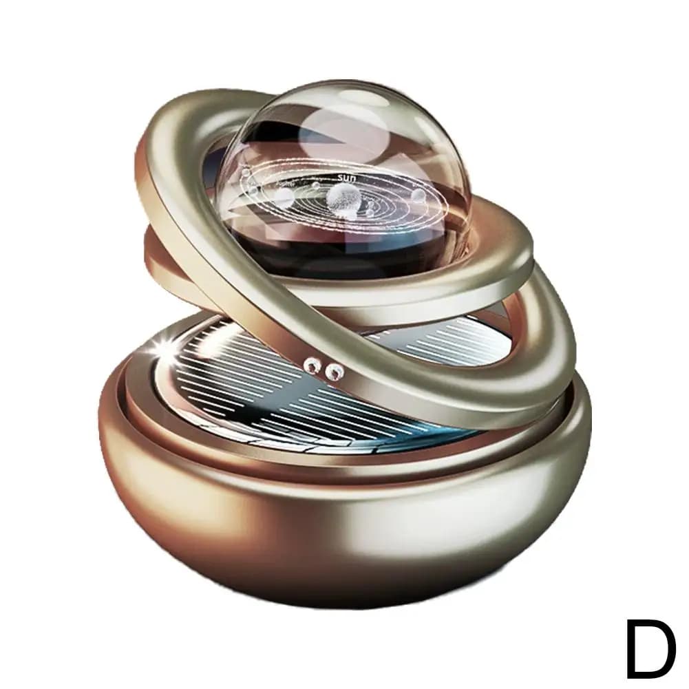 Solar Car Air Freshener Rotating Aromatherapy Diffuser Interior UK — image 7
