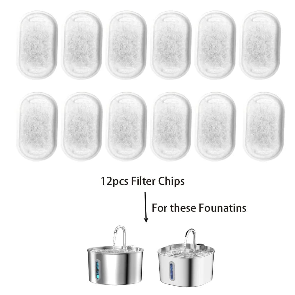 Automatic Water Fountain 2.2L Stainless Steel Pet Cat Dog Bowl New ZYFeeder With — image 9