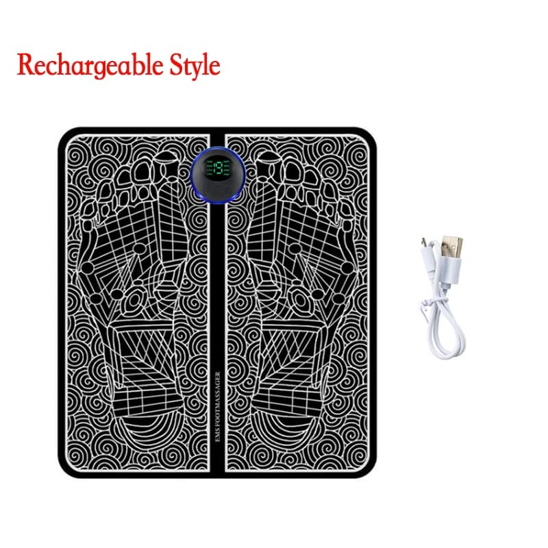 Electric EMS Foot Massager Pad Portable Muscle Stimulation Massage Mat New Pain — image 10