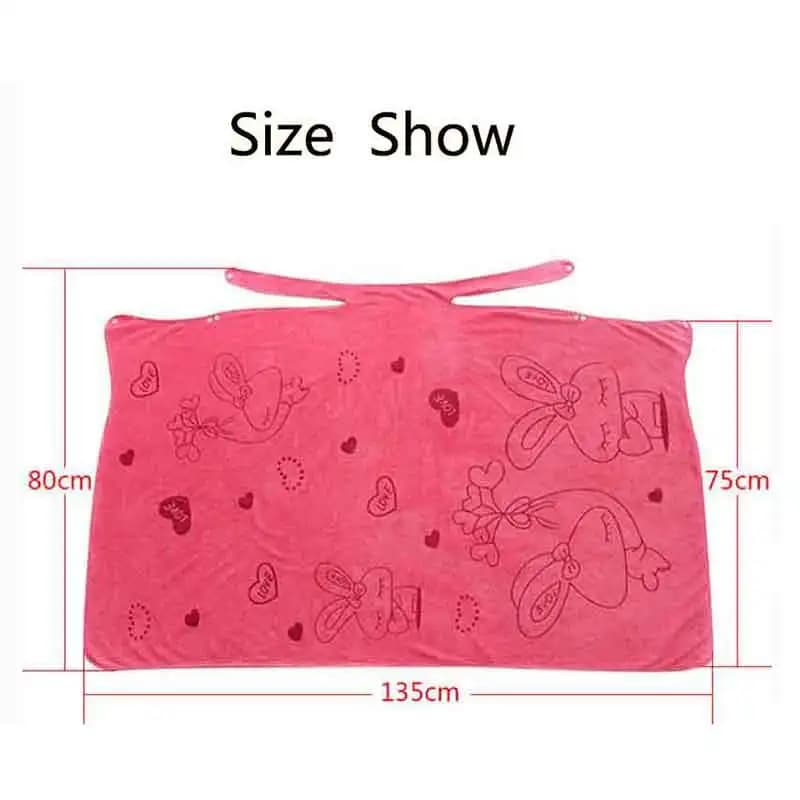 Women Quick Dry Magic Bathing Towel Microfiber Beach Spa Bathrobes New Wash Sexy — image 3