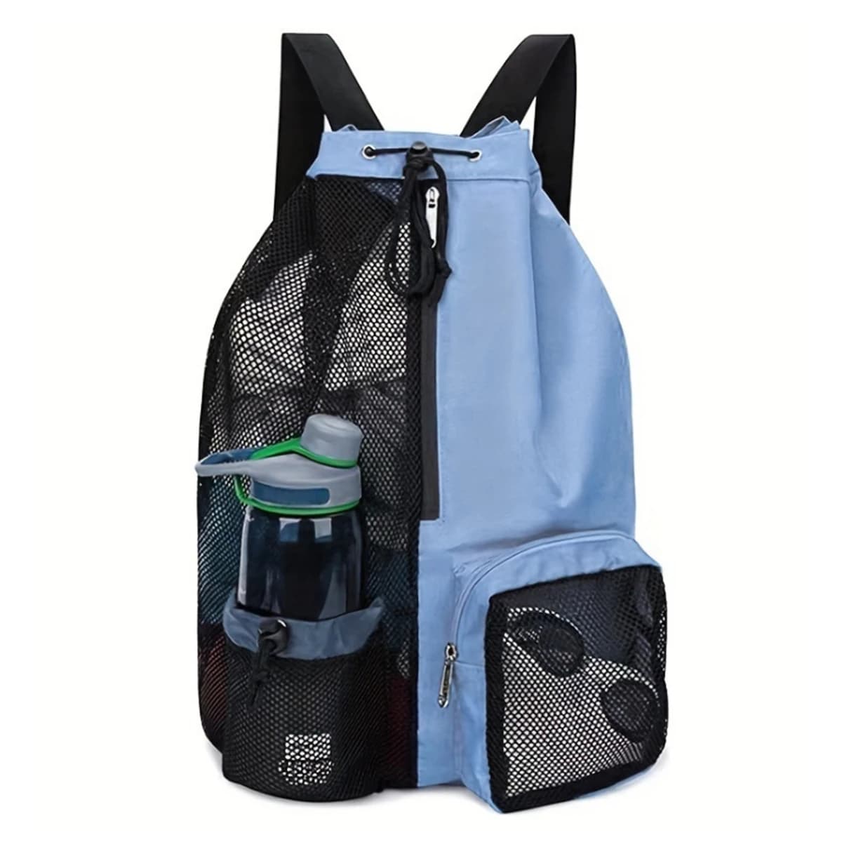 Beach Backpack Mesh Drawstring Wet Bag Swimming Gym Yoga Storage New Outdoor Set — image 8