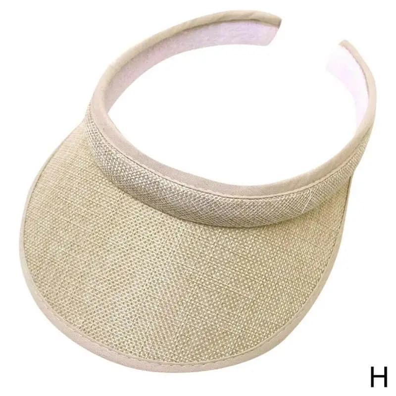 Unisex Cotton Linen Sun Hat Breathable Spring Summer Empty Top for Men Women — image 7