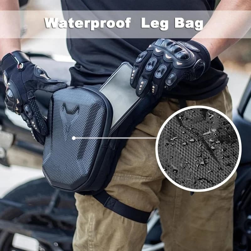 Motorcycle Leg Tank Bag Waterproof Waist Pack Crossbody Biker Drop Rider Thigh U — image 5