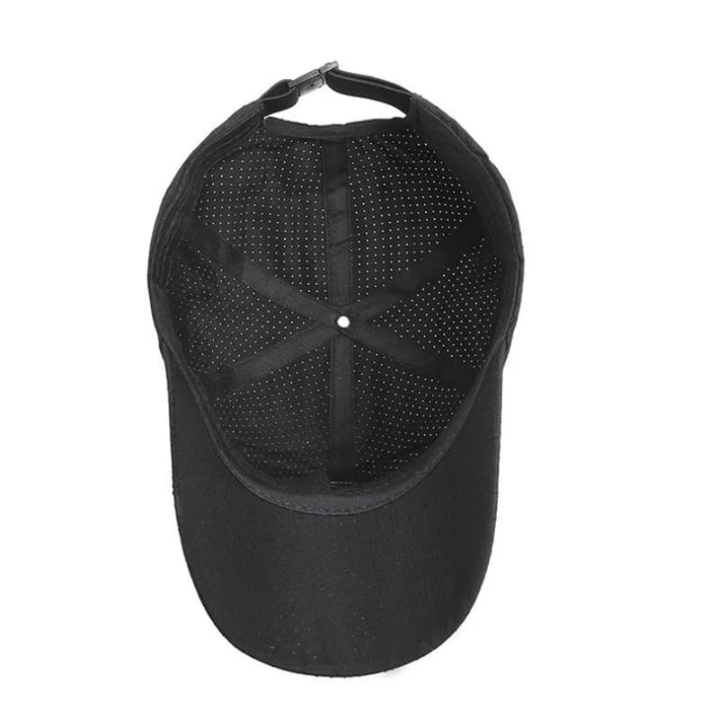 Men's Lightweight Baseball Cap Perforated Breathable Sports Sun Hat Outdoor — image 4
