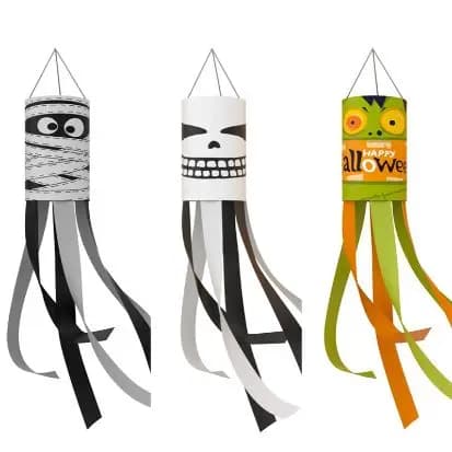 Halloween Ghost Hanging Flags Outdoor Decorations DIY Pendant Day of the Dead — image 17
