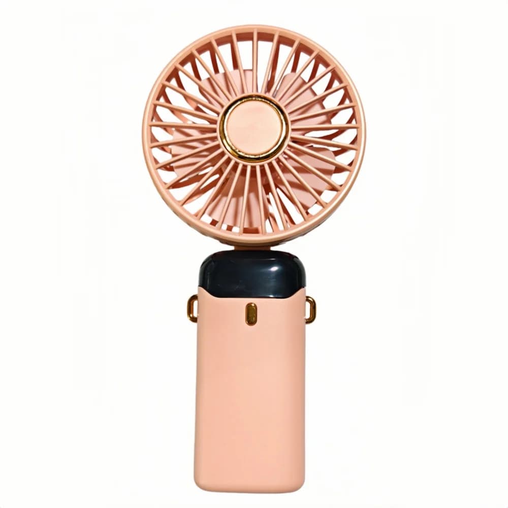 Handheld USB Mini Fan Rechargeable Foldable Portable Fan with Digital Display — image 9