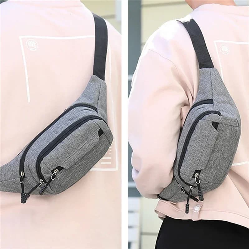 Waist Bag for Men Women Large Capacity Belt Bag Anti Splash New 2024 Mobile Wear — image 3