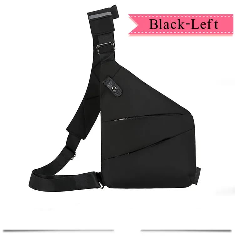 Men's Cross Body Chest Bag Waterproof Anti Theft Messenger Fanny Pack — image 9