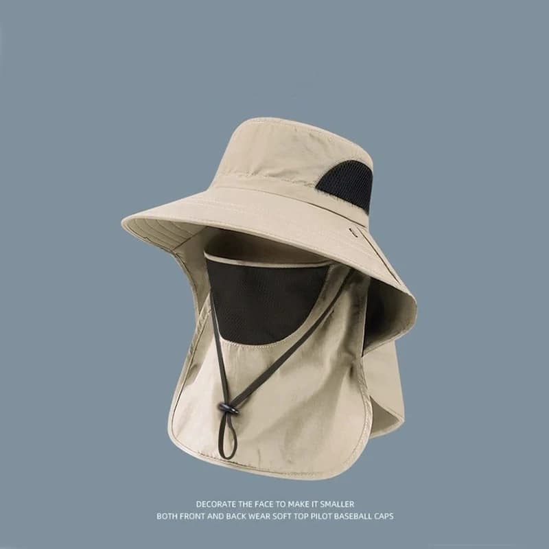 Summer Sun Hat UV Protection Fishing Cap Men Women Hiking Camping Visor — image 10