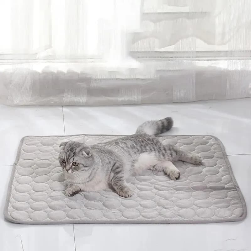 Pet Cooling Ice Mat Summer Cat Dog Sofa Nest Bed Sleeping Pad for Small Pets — image 3