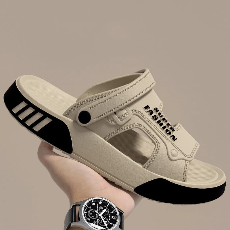 Men's Summer EVA Slippers Soft-Soled Platform Slides Sandals Indoor Outdoor — image 9