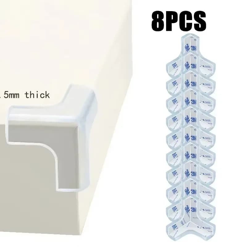 Baby Safety Table Edge Guard Furniture Corner Protector Strip New Transparent UK — image 14