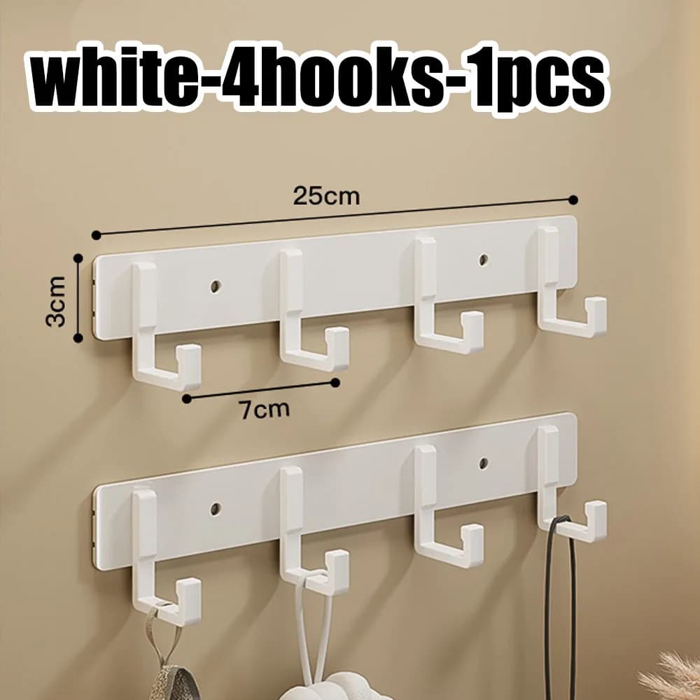 Aluminum Punch-Free Hooks Kitchen Storage Towel Hangers New Space Are Easy New U — image 10