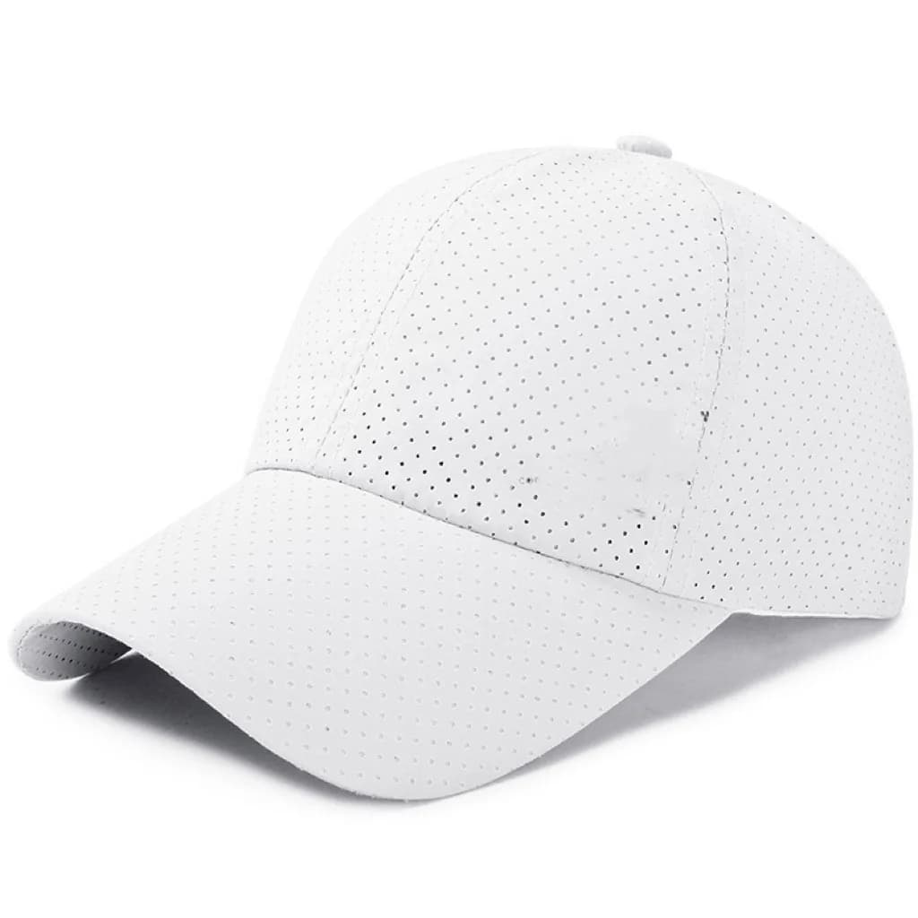 Men's Lightweight Baseball Cap Perforated Breathable Sports Sun Hat Outdoor — image 12