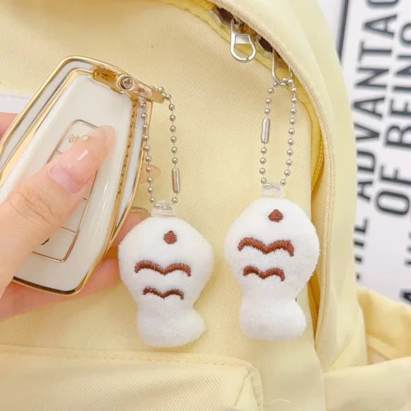 Cute Plush Penguin Keychain 8cm Stuffed Toy Key Ring Bag Charm Pendant 4 Colours — image 6