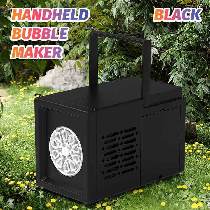 10 Hole Automatic Electric Bubble Machine Handheld Bubble Blower Toy Outdoor Birthday — image 7