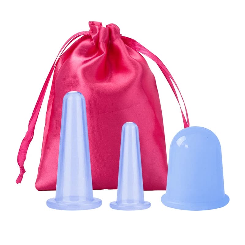 Silicone Vacuum Suction Cups Massage Therapy Body Cans Jars — image 8