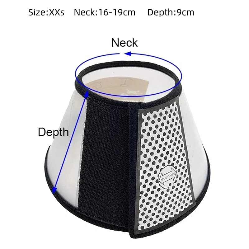 Pet Elizabethan Collar Puppy Anti Bite Grasping Collar for Small Dogs UK — image 8