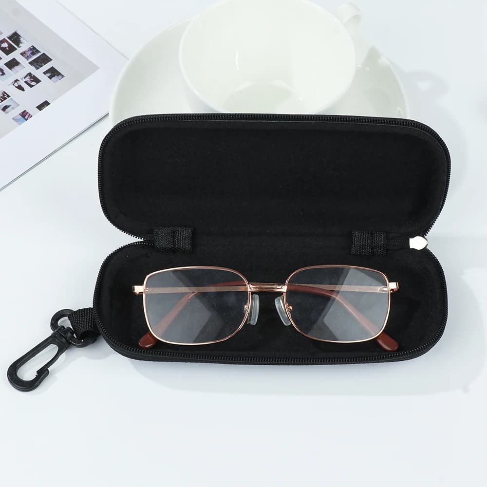 Portable EVA Hard Sunglasses Case Eyewear Box with Lanyard — image 5