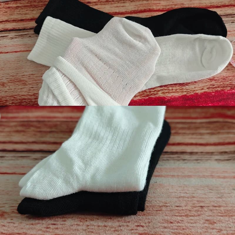 Sports Socks 5 10 20 Pairs Breathable Sweat Absorbing Round Neck New Neutral All — image 6