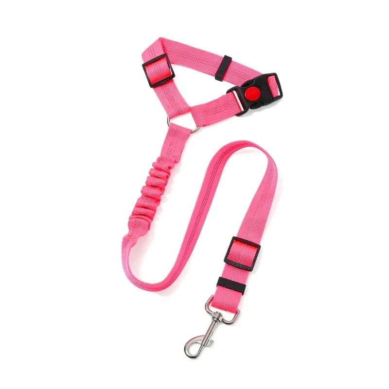 Dog Car Seat Belt Adjustable Reflective Pet Safety Collar New Accessories for UK — image 10