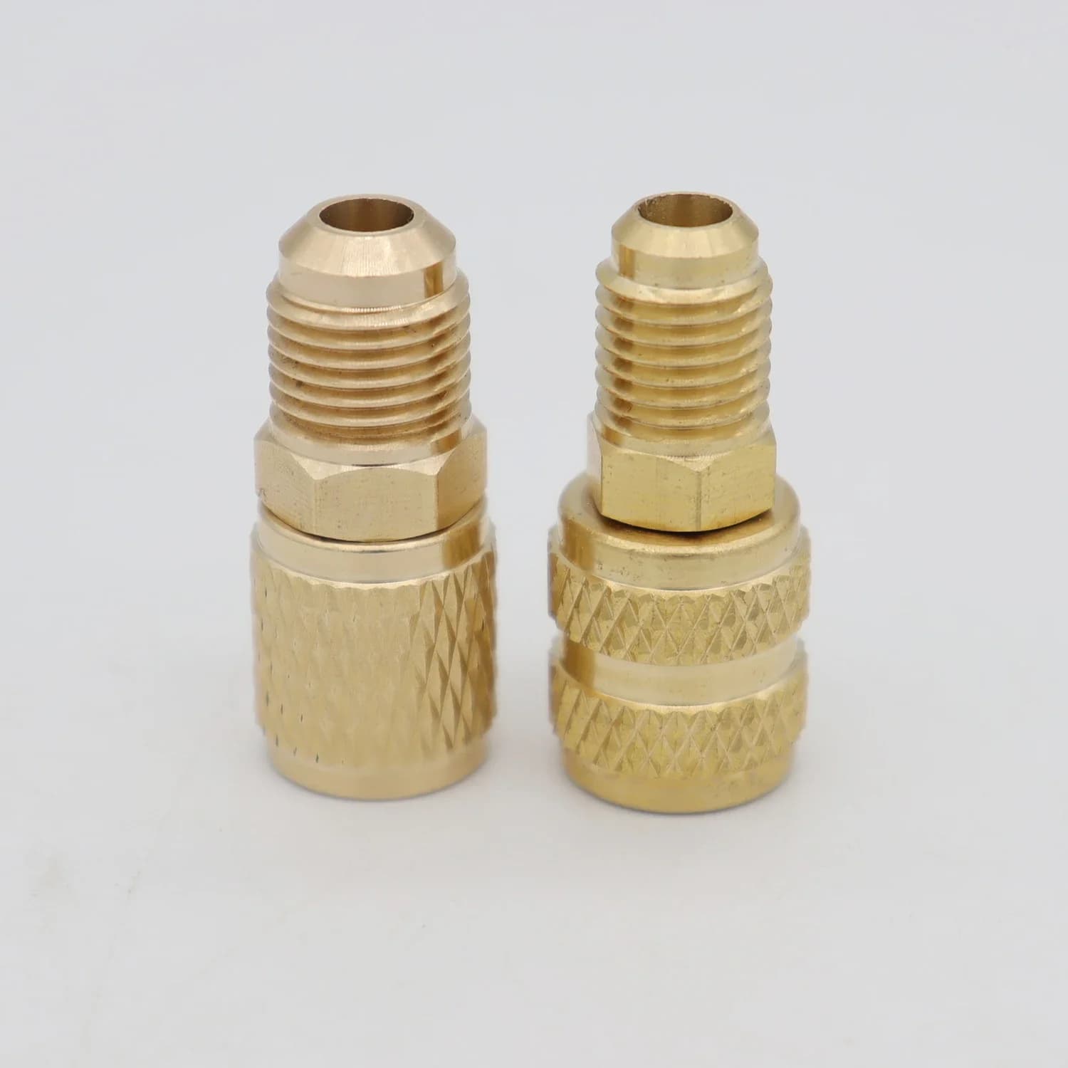 Vacuum Pump Brass Adapter R410a 5/16 SAE F To 1/4 SAE New 1PCS Quick Couplers UK — image 3