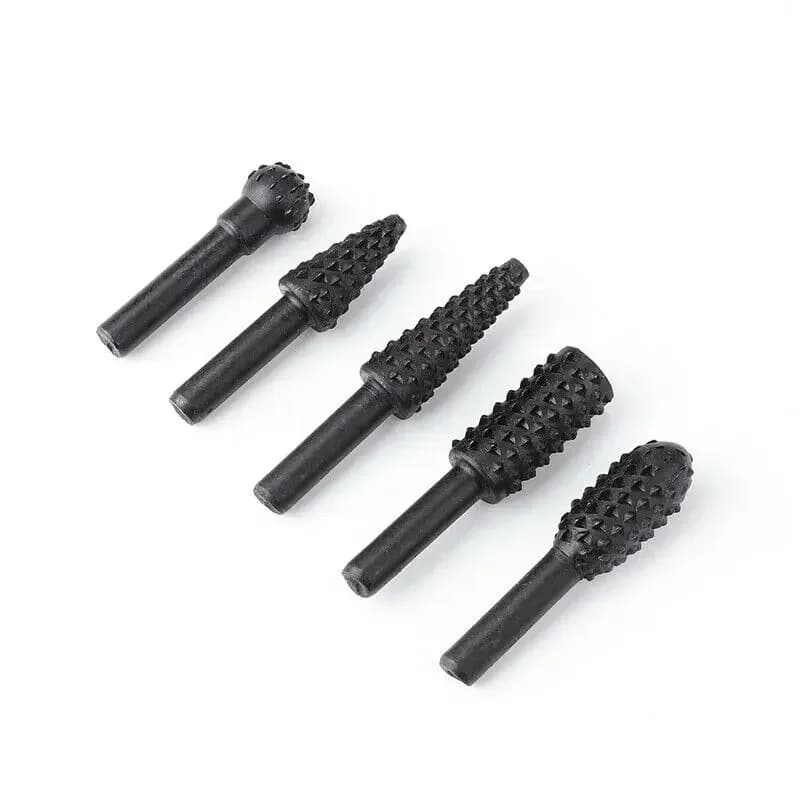 Drill Bit Set 1/4'' 5PCS Wood Carving Cutting Tools Woodworking New for Knife UK — image 7