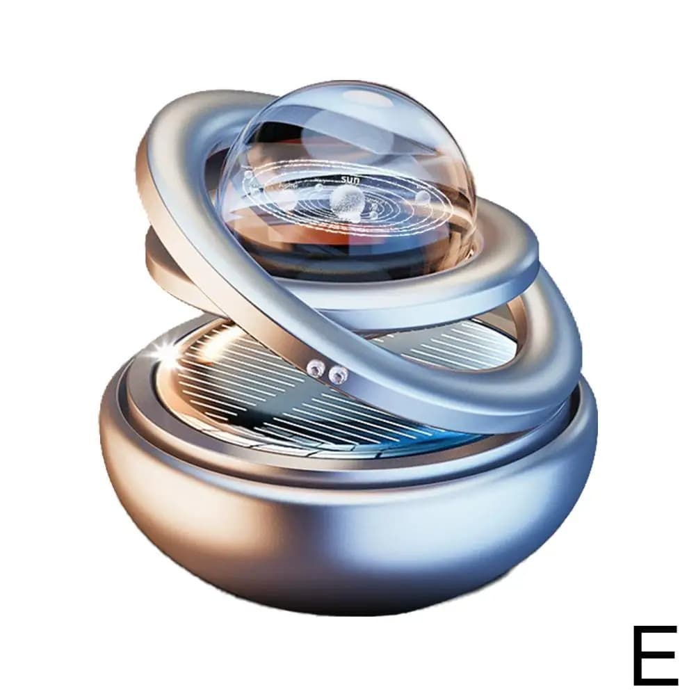 Solar Car Air Freshener Rotating Aromatherapy Diffuser Interior UK — image 9