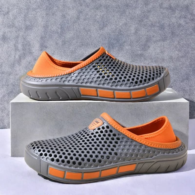 Men's Lightweight Slip-On Clogs Non-Slip Sandals for Beach Garden Outdoor Casual — image 5