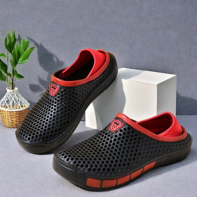 Men's Lightweight Slip-On Clogs Non-Slip Sandals for Beach Garden Outdoor Casual — image 6