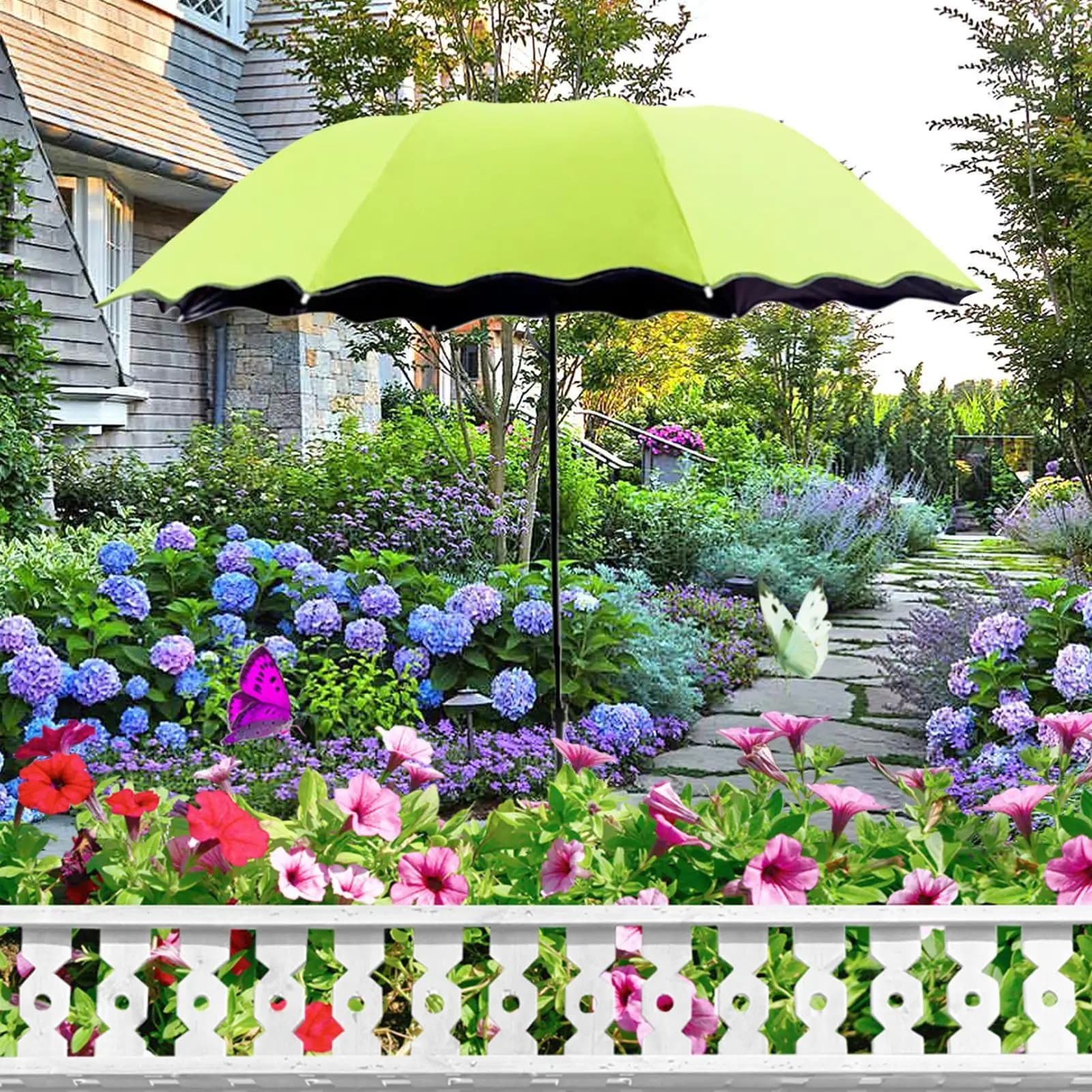 Garden Plant Umbrella Sun Shade Outdoor Parasol for Flowers and Plants — image 3