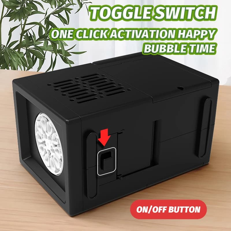 10 Hole Automatic Electric Bubble Machine Handheld Bubble Blower Toy Outdoor Birthday — image 6