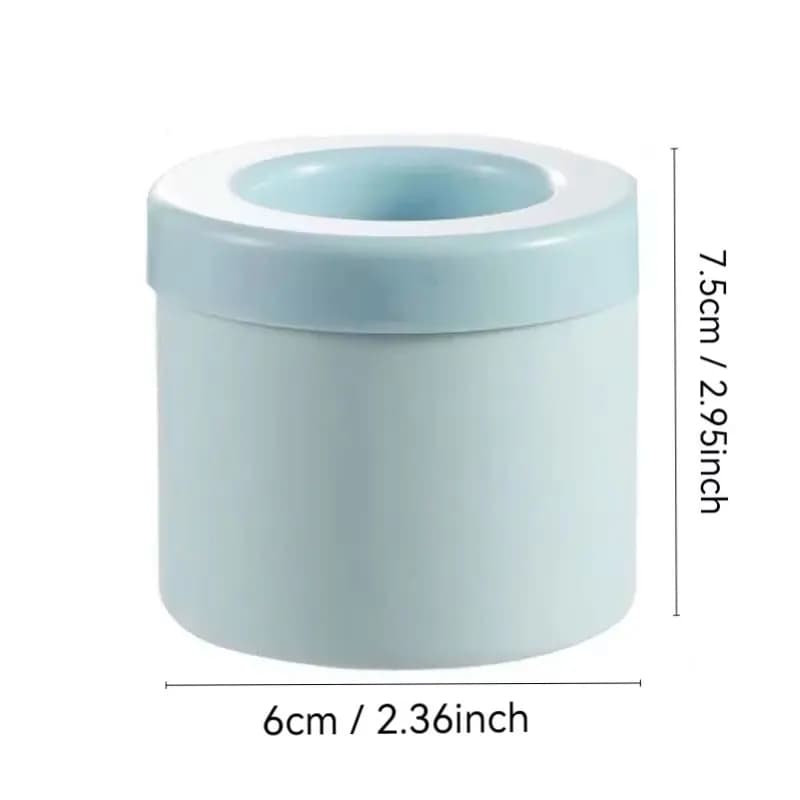 Silicone Ice Cube Mould Round Ice Bucket DIY Freeze Maker Barware Tools Summer UK — image 6