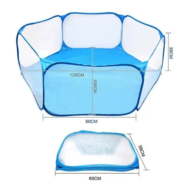 Pet Ball Pit 1.2m Foldable Dog Cat Play Tent Indoor Outdoor Pool — image 6